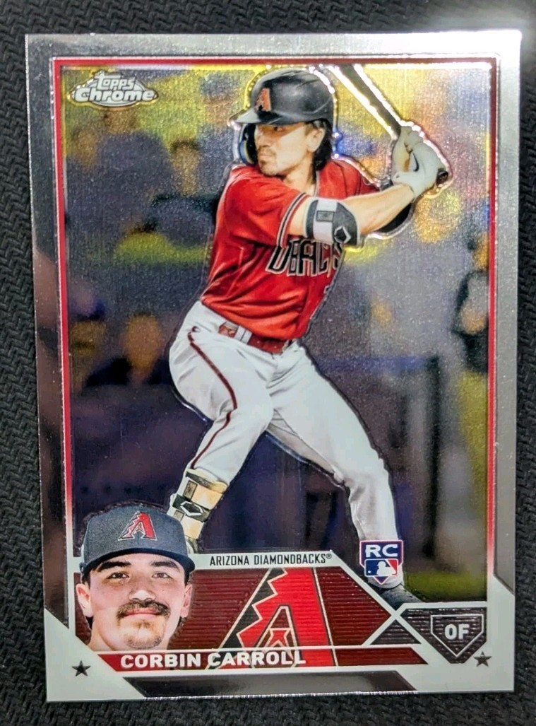 2023 Topps Chrome Corbin Carroll Rookie (RC) #95