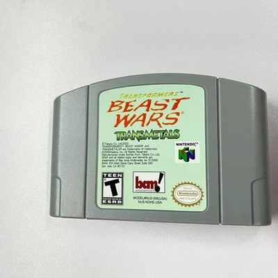Transformers: Beast Wars - Transmetals - Nintendo 64 (N64) Retro gaming