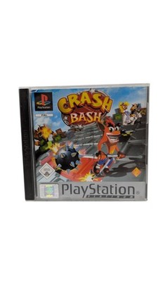 Crash Bash Sony Playstation 1 PS1 in OVP mit Anleitung, Hülle defekt