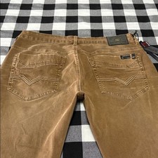 NWT Buffalo David Bitton Driven -X Relaxed Straight Stretch Jeans Men 36 x 34 L