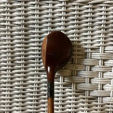 Antique Hickory Wood Shaft Geo M Turners OWN Spoon Golf Club 20 D4