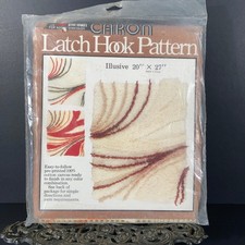 Vintage 1978 Caron Latch Hook Pattern Illusive 3109 MCM Unopened US