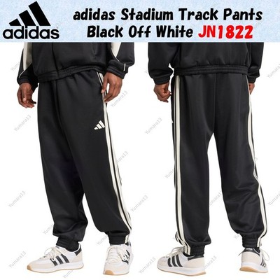 adidas Stadium Track Pants Black Off White JN1822 Japan Size