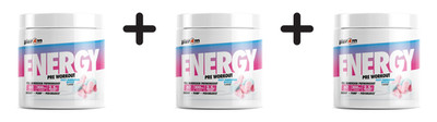 3 x Per4m Energy Pre-Workout (60 Serv) Fizzy Bubblegum Bottles (68,33 EUR/kg)