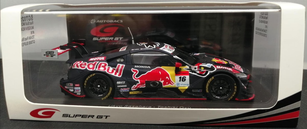 LM corsa【spark】LC/Astemo/RedBull NSX 1/43 Spark 2022 Acura Red Bull MOTUL MUGEN NSX-GT No.16 TEAM