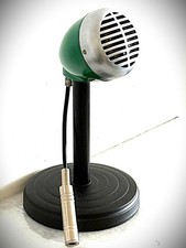 Vintage Restored 1940's SHURE 520SLB Dynamic Microphone, original element, works