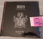 KISS EU Import 3 Lps RED Vinyl Pressing 'Symphony Alive IV' SEALED Not #'d