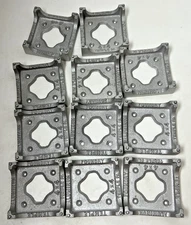 11 Post Base Anchored 4x4 Heavy Cast Aluminum MADE IN THE USA Temple PA Foundry