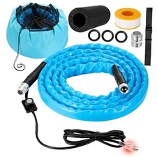 Heated Water Hose For Rv 30 Ft, 45 ℉ Antifreeze Heated Drinking Garden 30FT