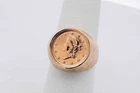 1849 1 Dollar Liberty Gold Coin Set In 14k Yellow Gold 9.1g Size 6 Eb0226rxzsa