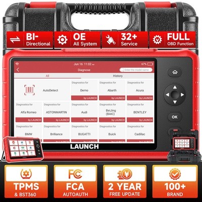 LAUNCH X431 CRP919X Lite PRO Profi OBD2 Diagnosegerät Scanner ALLE SYSTEM TPMS