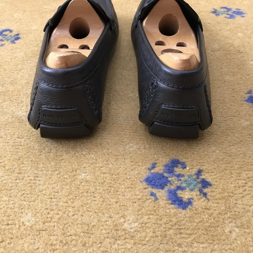 Louis Vuitton Loafers Shoes Monte Carlo Black Worn once Drivers Mens UK 9 US 10 - Picture 5 of 13