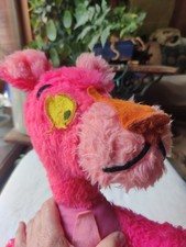 1964 Pink Panther Plush GUND Mirisch-Geofrey 16" Cotton Animation Stuffed Animal