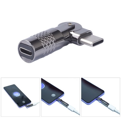 Aluminum Small USB To USB C Charging Adapter USB Type C Adapter Charging - 第 2/8 張圖片