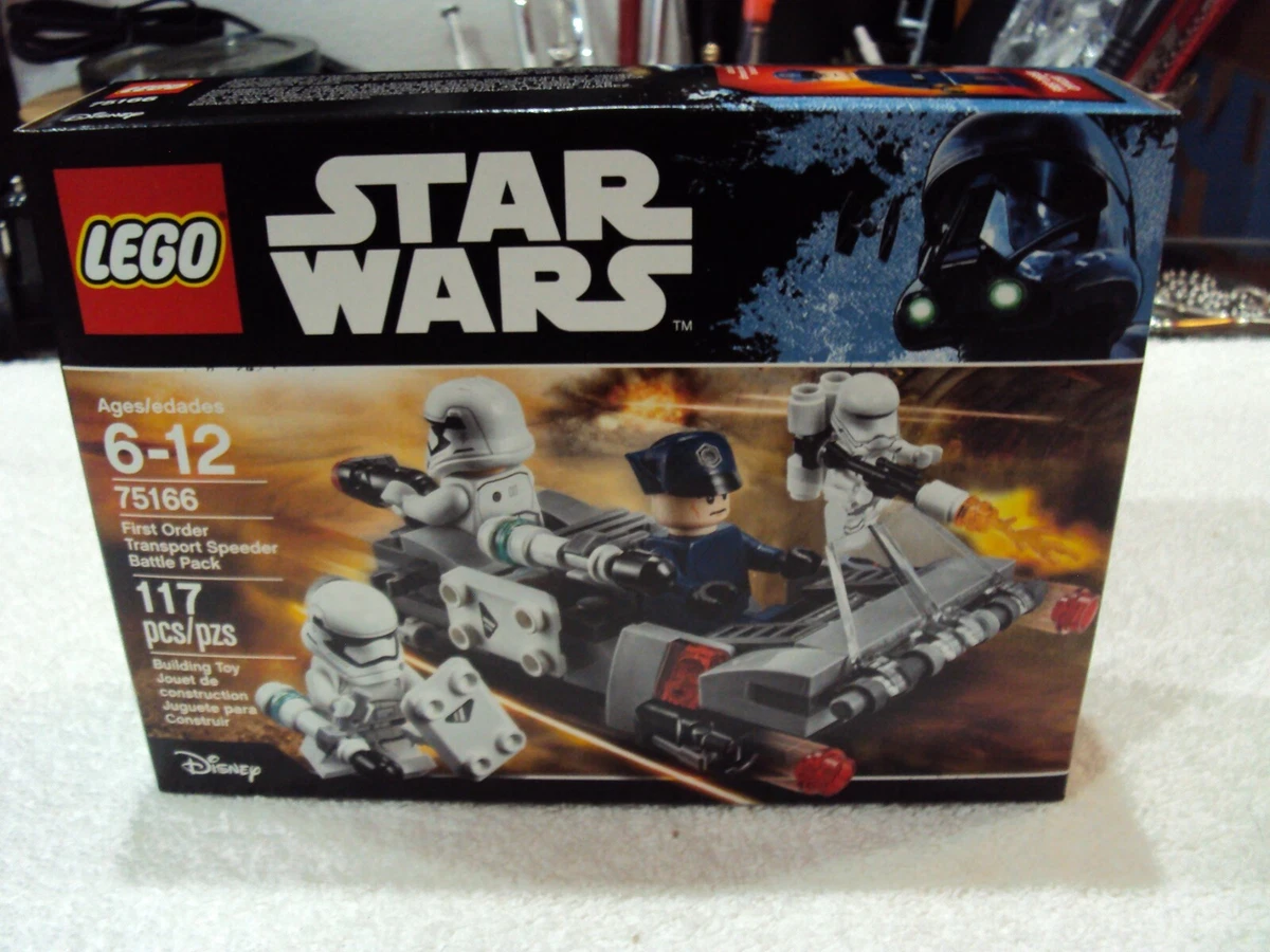 Lego star wars first order transport speeder battle pack 75166 outlet building kit
