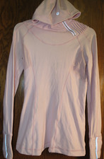 Lululemon 6 Run: Back On Track Pullover Heathered Pig Pink Rulu EUC Rare 