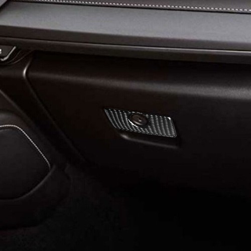 For Chevrolet Camaro 2016-2022 Carbon Fiber Interior Glove Box Handle Cover Trim - Picture 4 of 12