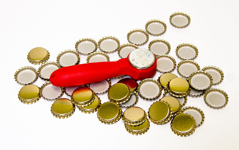 Knock on Crown Bottle Capper + 100 Bottle Caps Home Brew Fast Delivery