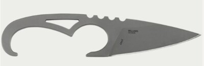 CRKT 2909 SDN Knife 2.56'' Stainless Steel Blade SS Handle Multi Position Sheath