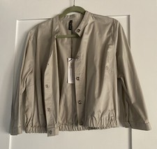 Lucy Wild Beautiful Bomber Cotton 3/4 Sleeve Jacket Size S