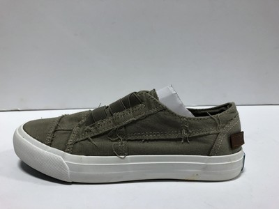 Blowfish Marley Sweet Gray Washed Canvas Slip On Comfortable Fashion Sneakers | eBay