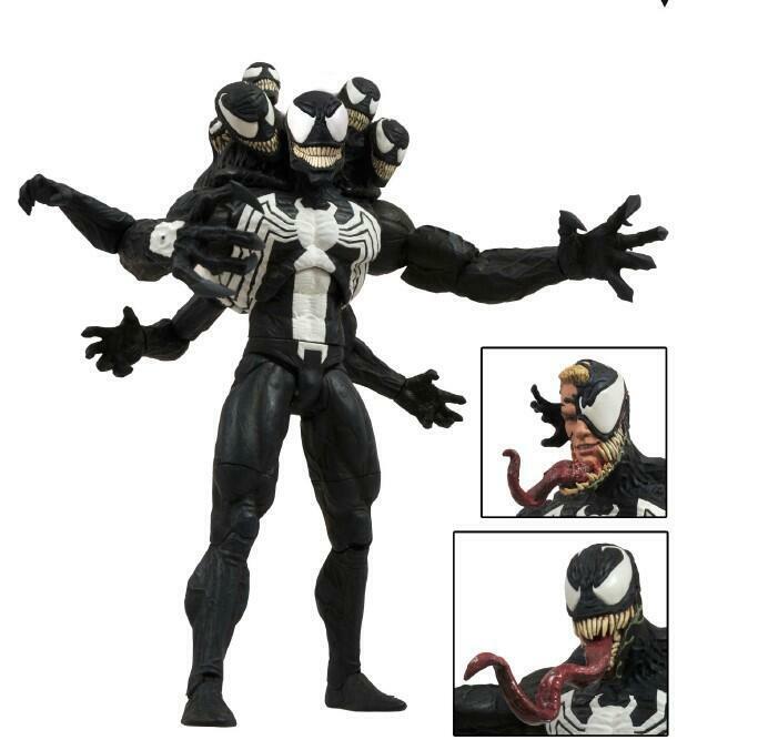 NECA Marvel Select Venom Eddie Brock Spider-Man Action NECA Marvel Select Venom Eddie Brock Spider-Man Action