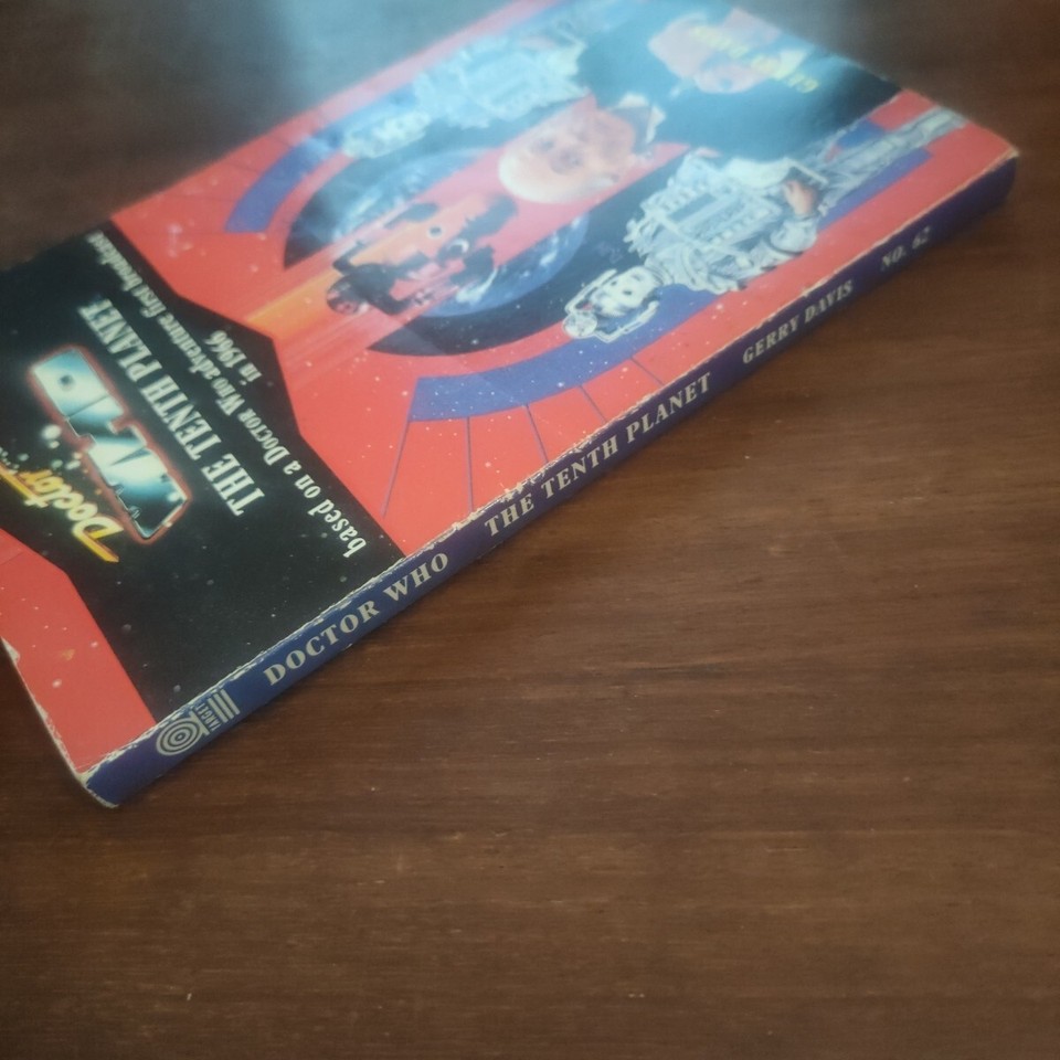 Doctor Who The Tenth Blue Spine Target 1993 Rare Vintage Book