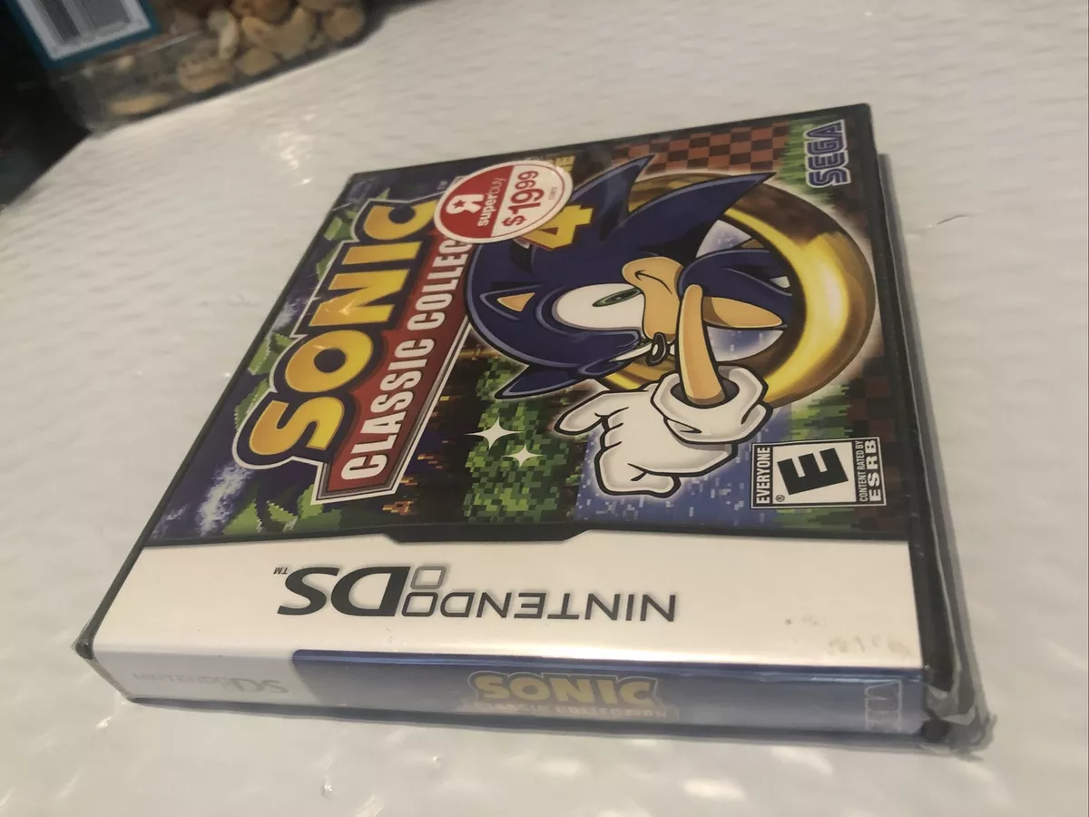 Sonic Classic Collection - Nintendo DS *New! *Factory Sealed