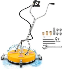 Tool Daily 20" Pressure Washer Surface Cleaner Dual Handle,Power Washer Surface