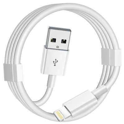 USB Data Fast Charger Cable 3FT Cord For Apple iPhone X 12 13 14 MAX XR