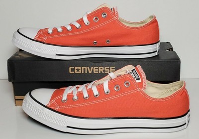 womens orange chuck taylors