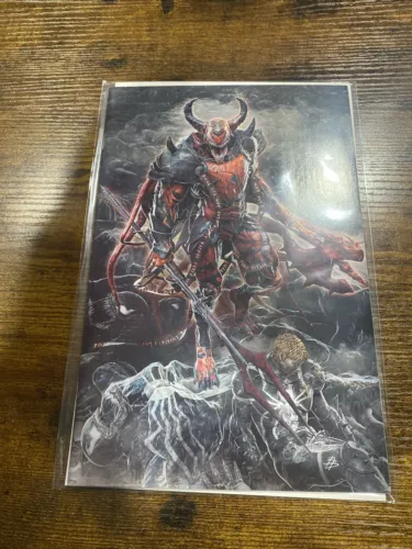 DEATH OF THE VENOMVERSE #1 * NM+ * BJORN BARENDS VIRGIN VARIANT LE 500 W/ COA 🔥