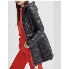 NOIZE | Viv Hooded Quilted Lightweight Puffer...
