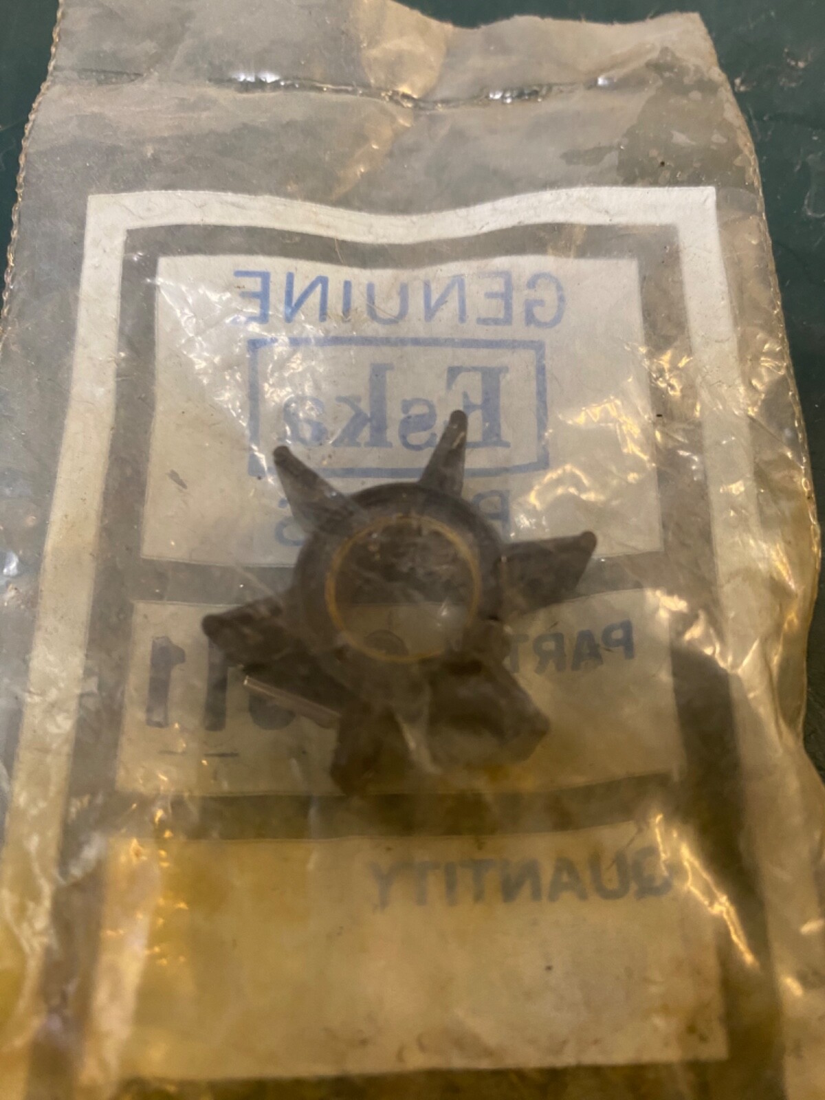 NOS Sears Eska Outboard 26511 Water Pump Impeller eBay