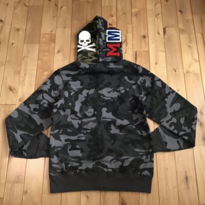 BAPE vs mastermind shark full zip hoodie a bathing ape MMJ BAPE vs mastermind shark full zip hoodie a bathing ape MMJ