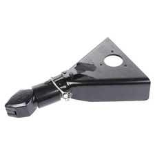 7000LBS Heavy Duty Cast A-Frame Trailer Coupler Class III 2'' Ball With Lock