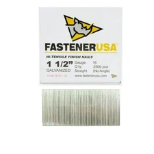1-1/2" FINISH NAILS 16GA GALV 2,500ct | B16-112