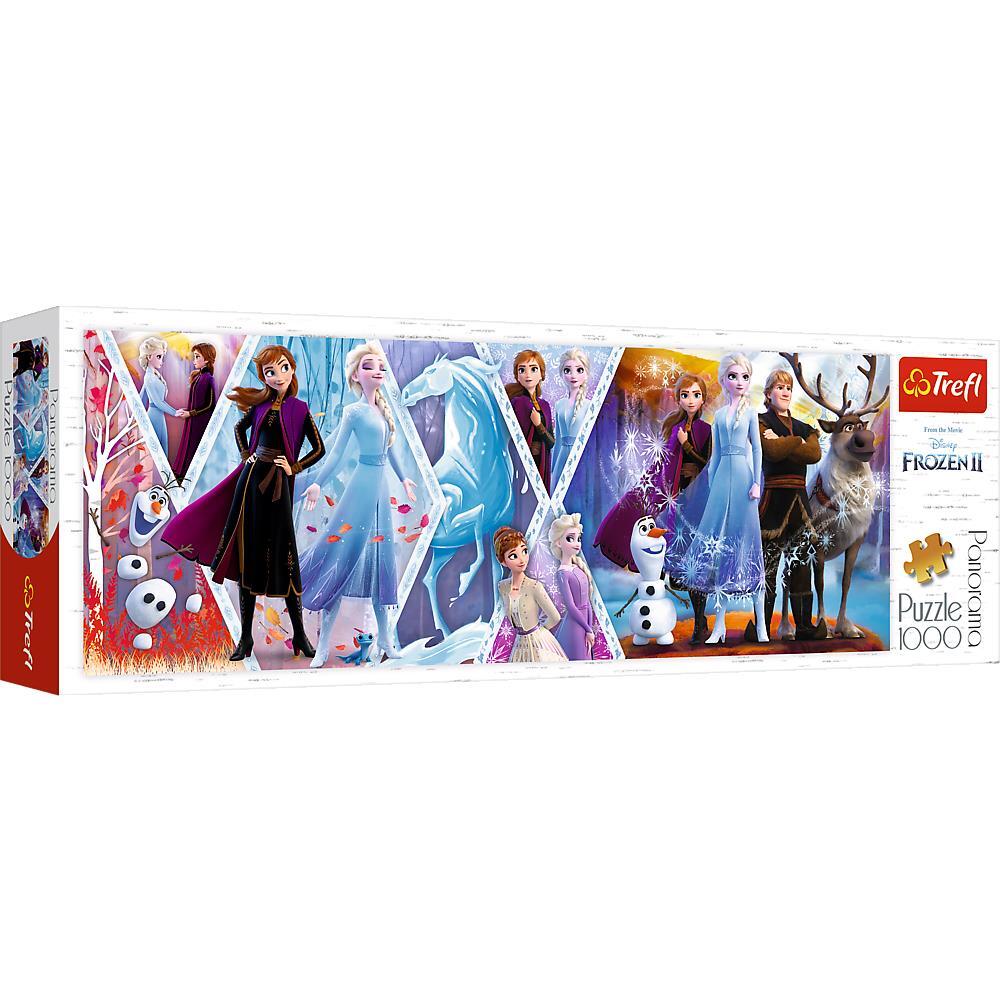 Trefl 1000 Piece Panorama Adult Large Disney Frozen 2 Anna Elsa Jigsaw Puzzle