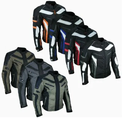 Heyberry Textil Motorrad Roller Quad Jacke Motorradjacke Gr. M L XL XXL 3XL