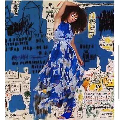 Alice + Olivia x Basquiat “Ilia” limited edition v-neck Alice + Olivia x Basquiat “Ilia” limited edition v-neck