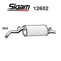 Heck-Silenzer FüR Fiat Regata Sigam 7534225