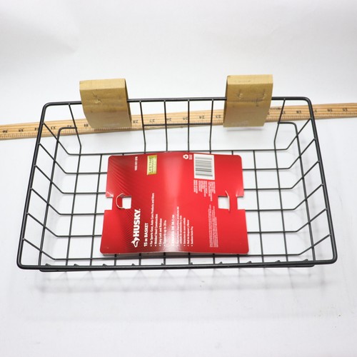 Husky Slat Wall and Track Basket 15" 1003 011 878 eBay