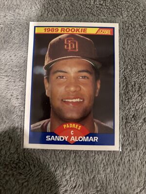 1989 Score - #630 Sandy Alomar Jr. (RC) NM+ -E3