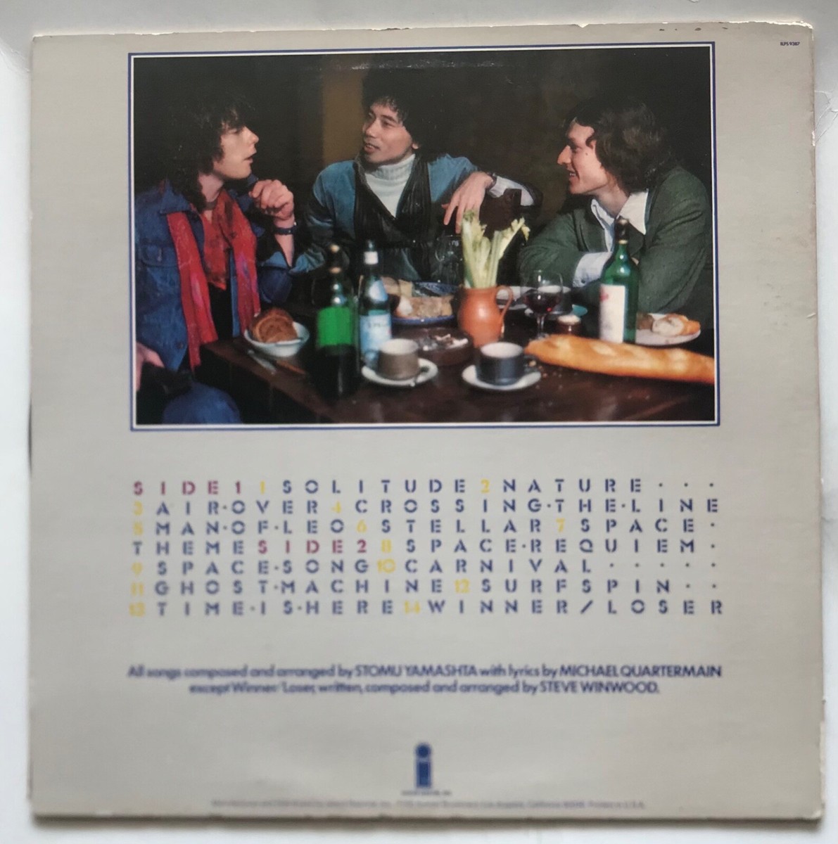 Stomu Yamashta / Steve Winwood / Michael Shrieve - Go - 1976 - LP