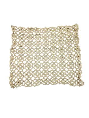 Doily Handmade Cotton Crochet (steel Hook) Off White Much Like Granny Squares