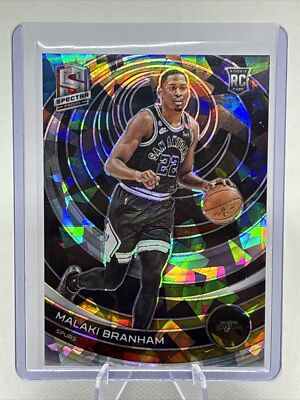2022-23 Panini Spectra #180 Malaki Branham /49 Astral Prizm Spurs Rookie NM+