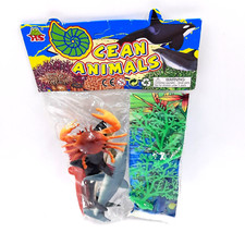 Ocean Animals Asst Mini Plastic 9 Pc Sea Animals Toy Set Model See Description