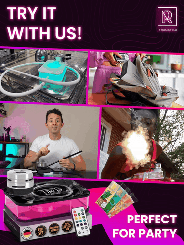Portable Hookah Set With Everything And Case Premium Book Hookah with Smoke - Picture 8 of 8
