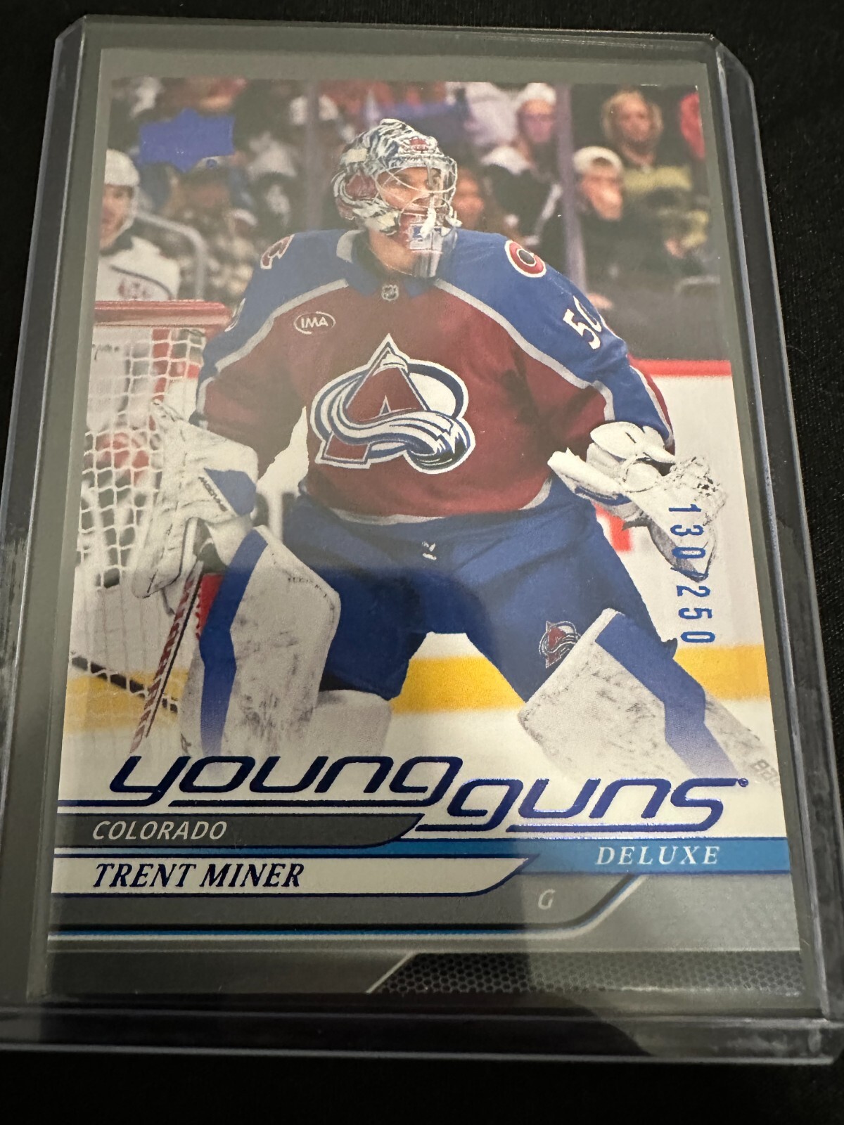 2024-25 Upper Deck Extended Series Deluxe Trent Miner #709 /250 (RC)