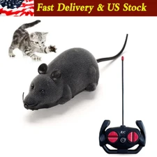 Remote Control RC Rat Mouse MICE Wireless For Cat Dog Pet Toy Novelty Gift